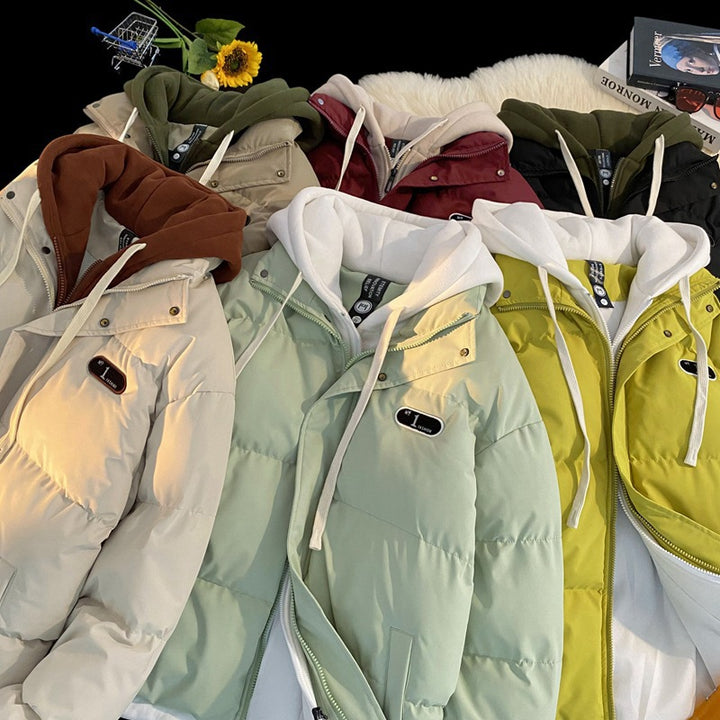 Damer stilfull quiltad jacka med integrerad hoodie Mirla-Eva Jonsson