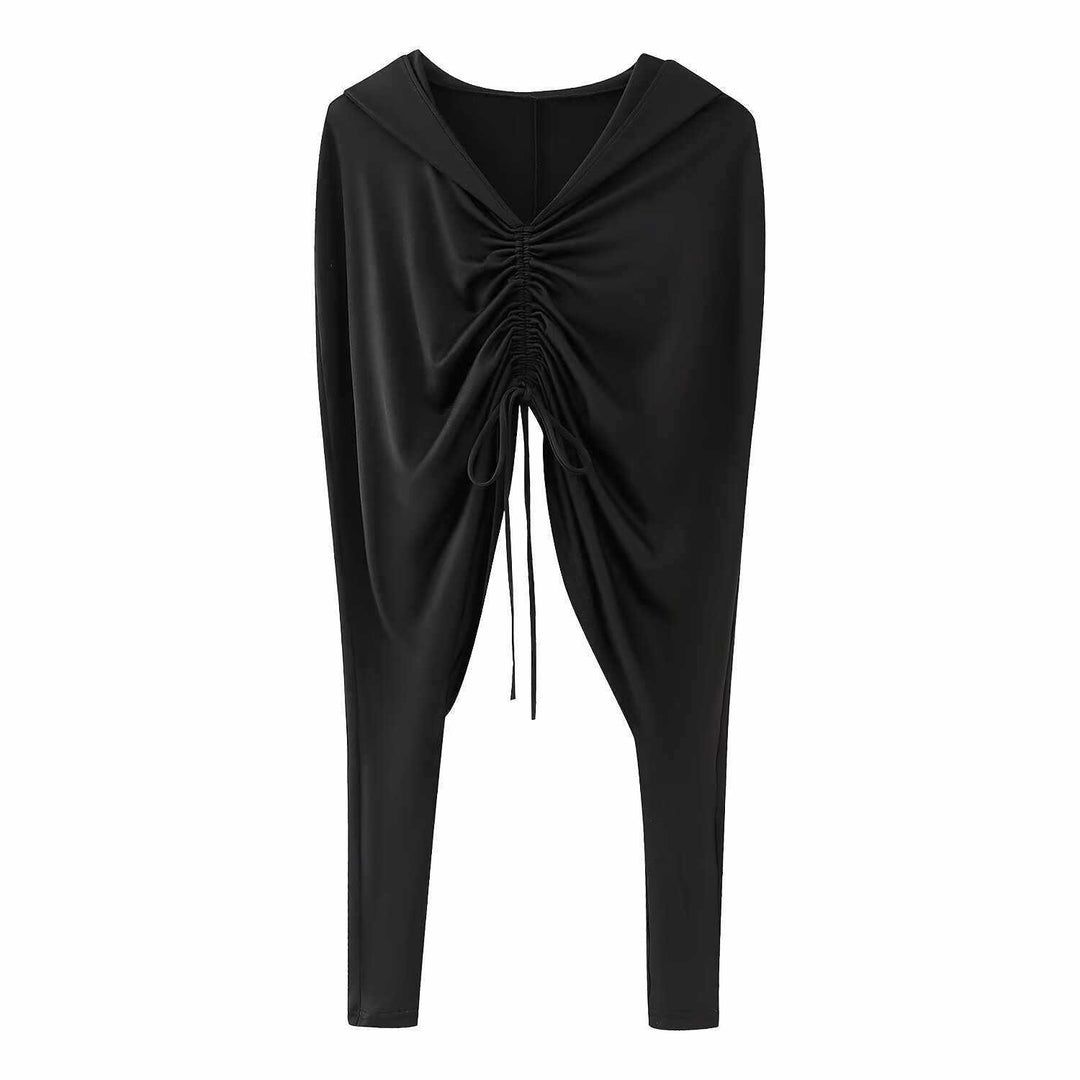 Damer stiliga hoodiebyxor Eva Jonsson-Eva Jonsson