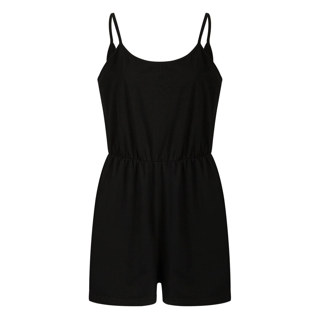 Damer stiliga jumpsuit med justerbara band och elastisk midja Mirla-Eva Jonsson