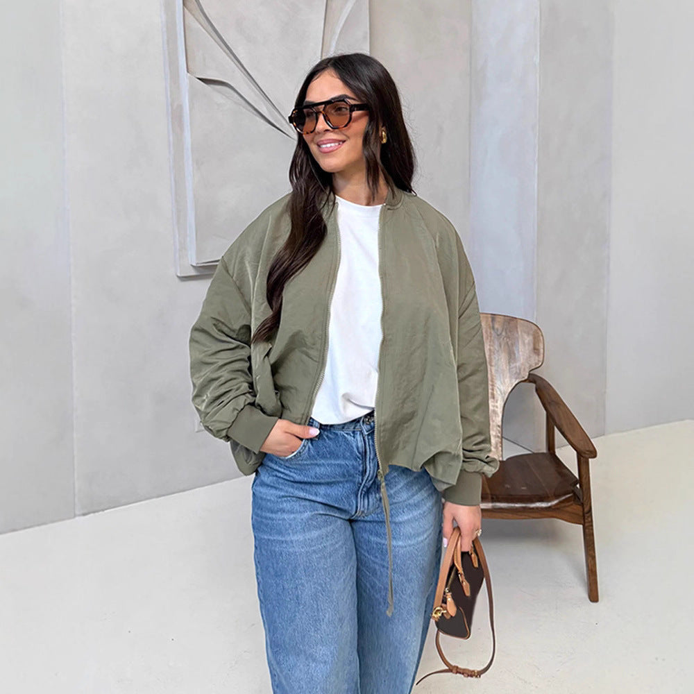Damer stiliga oversized bomberjacka Mirla-Eva Jonsson