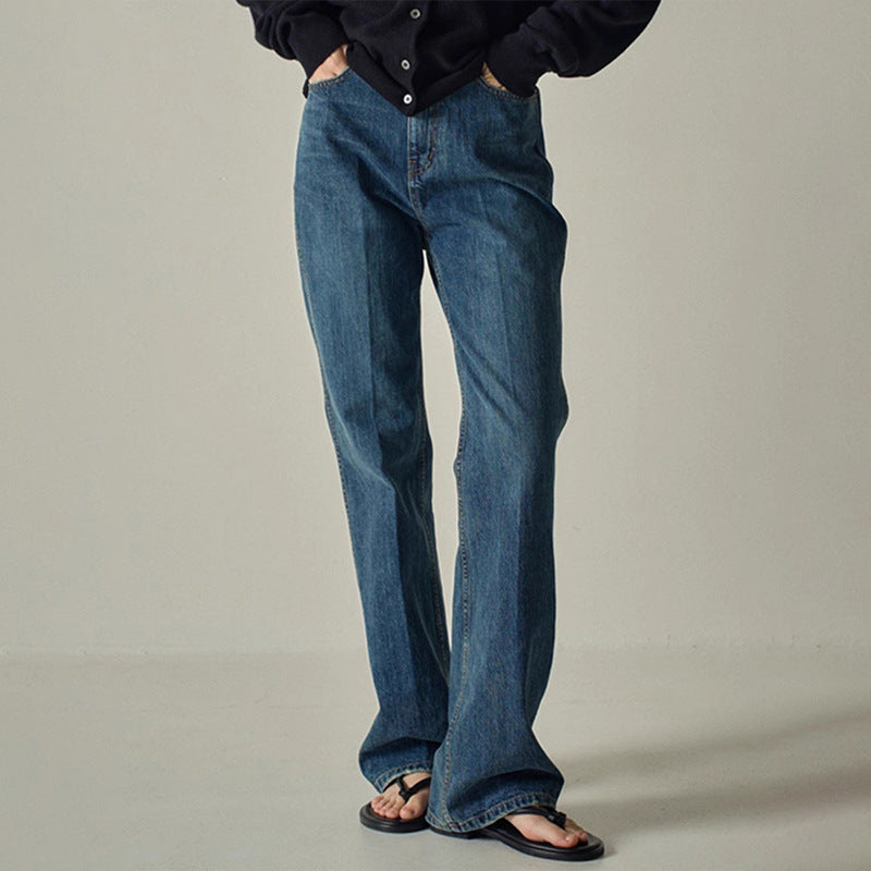 Damer stiliga utsvängda jeans Mirla-Eva Jonsson