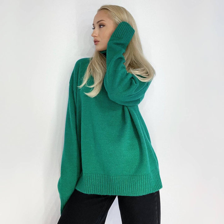 Damer stilren rullkragepullover Eva Jonsson-Eva Jonsson