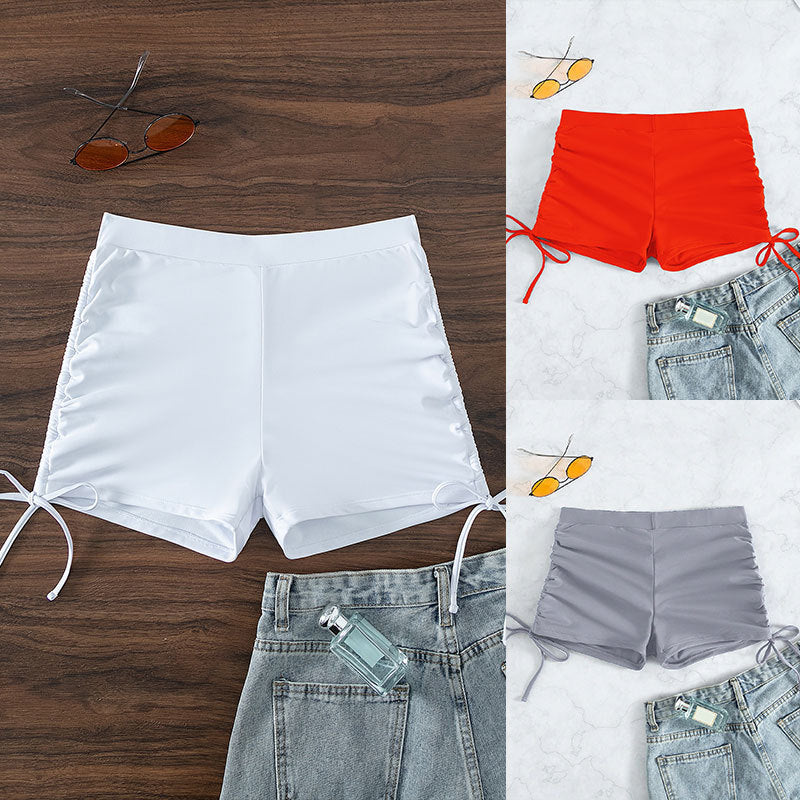 Damer strukturerade badshorts med justerbara sidband Mirla-Eva Jonsson