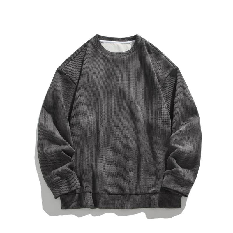 Damer sweatshirt med ribbad struktur och bekväm passform Mirla-Eva Jonsson