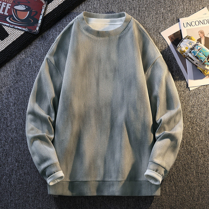 Damer sweatshirt med ribbad struktur och bekväm passform Mirla-Eva Jonsson
