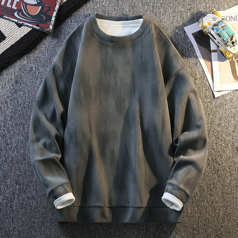 Damer sweatshirt med ribbad struktur och bekväm passform Mirla-Eva Jonsson