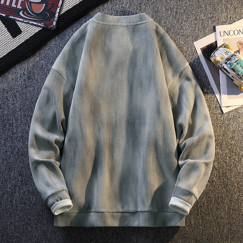 Damer sweatshirt med ribbad struktur och bekväm passform Mirla-Eva Jonsson
