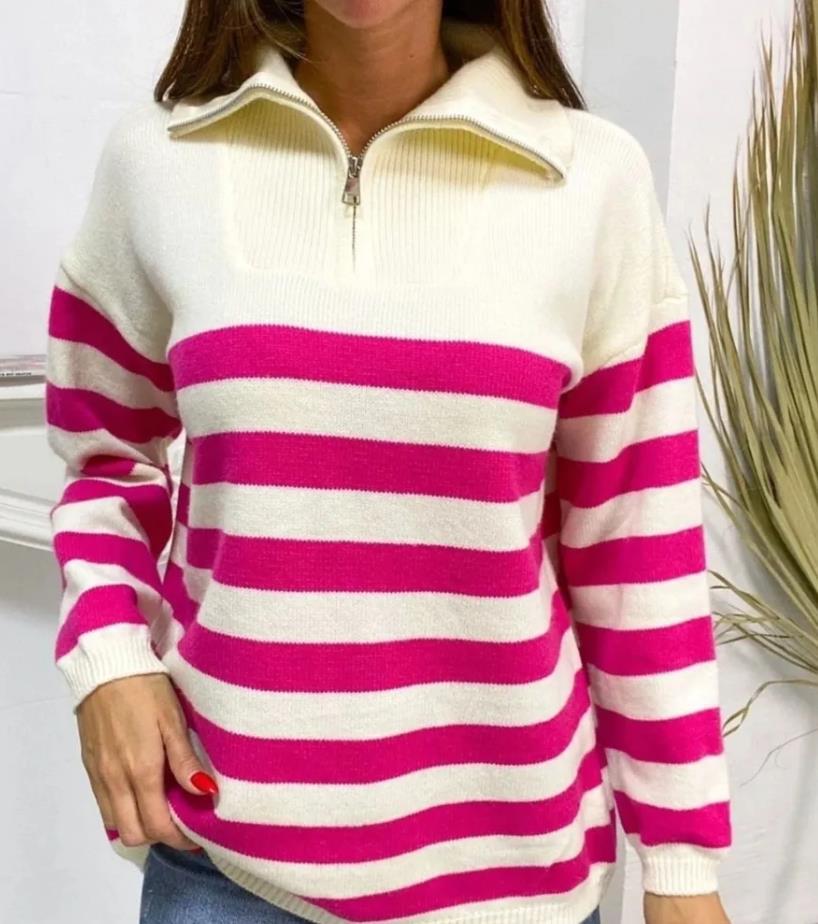 Damer sweatshirt med ståkrage och dragkedja Mirla-Eva Jonsson