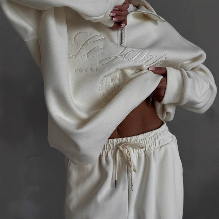 Damer sweatshirt och joggingbyxor set Mirla-Eva Jonsson