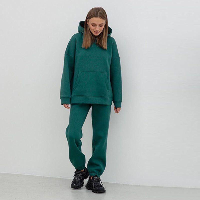 Damer sweatshirtset med oversized passform och praktiska fickor Eva Jonsson-Eva Jonsson