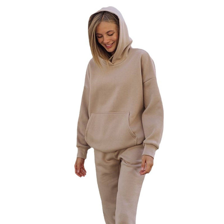 Damer sweatshirtset med oversized passform och praktiska fickor Eva Jonsson-Eva Jonsson