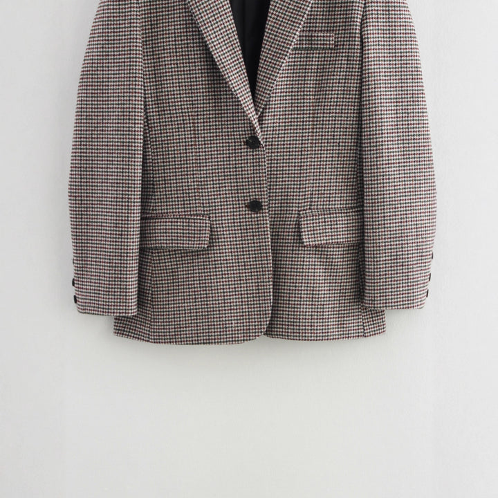 Damer tidlös rutig blazer Eva Jonsson-Eva Jonsson
