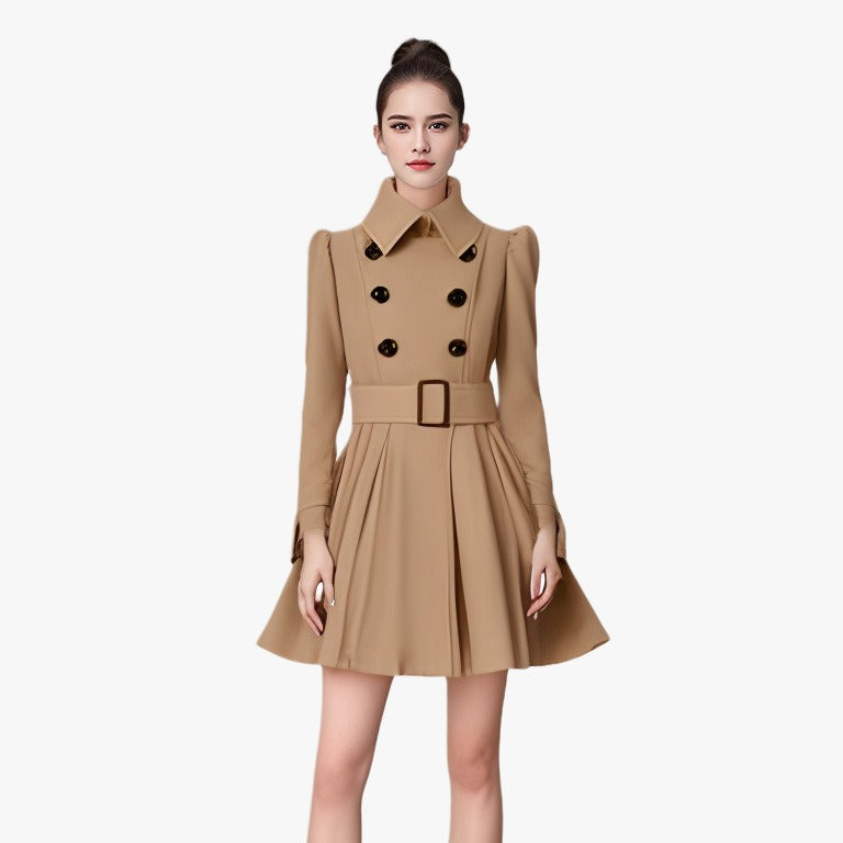 Damer trench coat med elegant figursydd passform Mirla-Eva Jonsson
