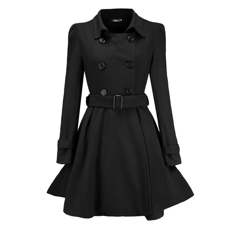 Damer trench coat med elegant figursydd passform Mirla-Eva Jonsson