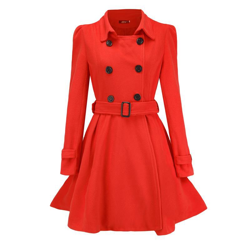 Damer trench coat med elegant figursydd passform Mirla-Eva Jonsson