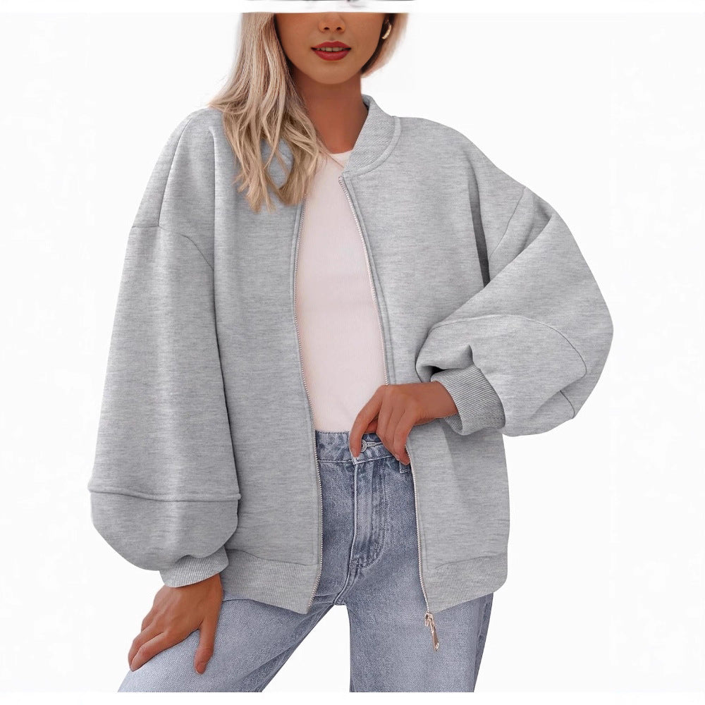 Damer trendig Oversized Sweatjacka Mirla-Eva Jonsson