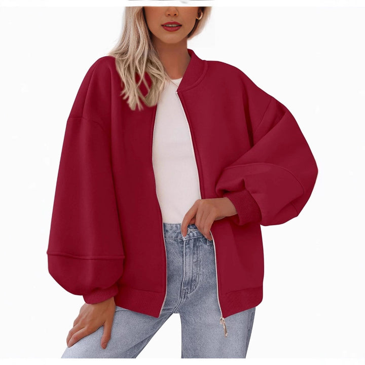 Damer trendig Oversized Sweatjacka Mirla-Eva Jonsson