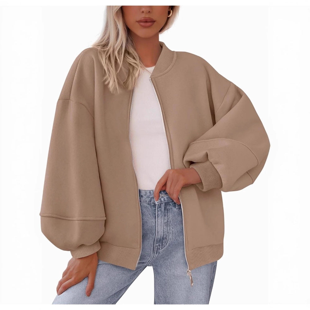 Damer trendig Oversized Sweatjacka Mirla-Eva Jonsson