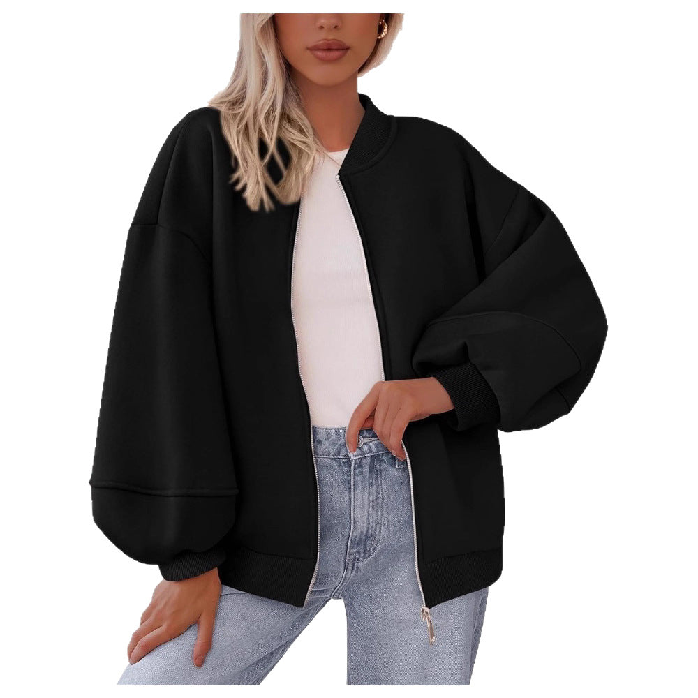 Damer trendig Oversized Sweatjacka Mirla-Eva Jonsson