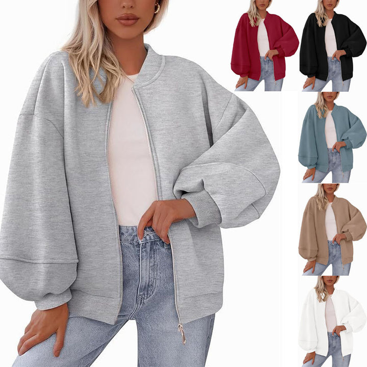 Damer trendig Oversized Sweatjacka Mirla-Eva Jonsson