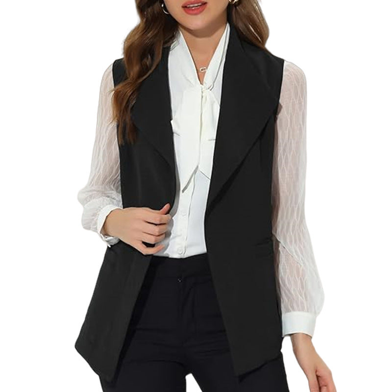 Damer trendig figursydd blazer med stora fickor och bälte Mirla-Eva Jonsson