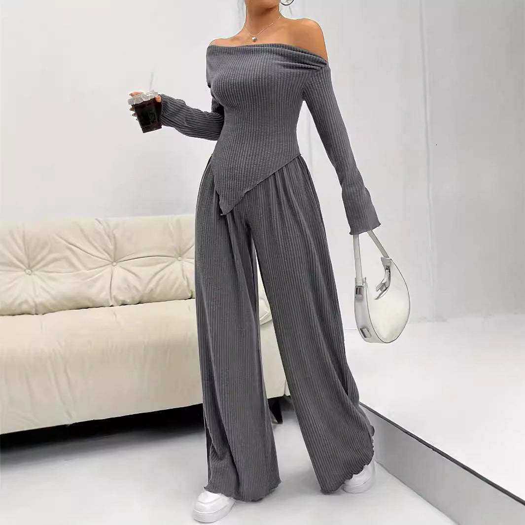 Damer trendig jumpsuit med off-shoulder-design Eva Jonsson-Eva Jonsson