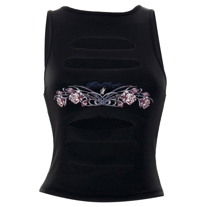 Damer trendigt Cut-out Crop Top Mirla-Eva Jonsson