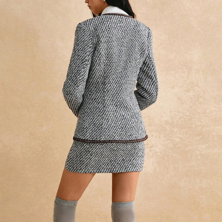 Damer tweed Blazer med kjol Mirla-Eva Jonsson