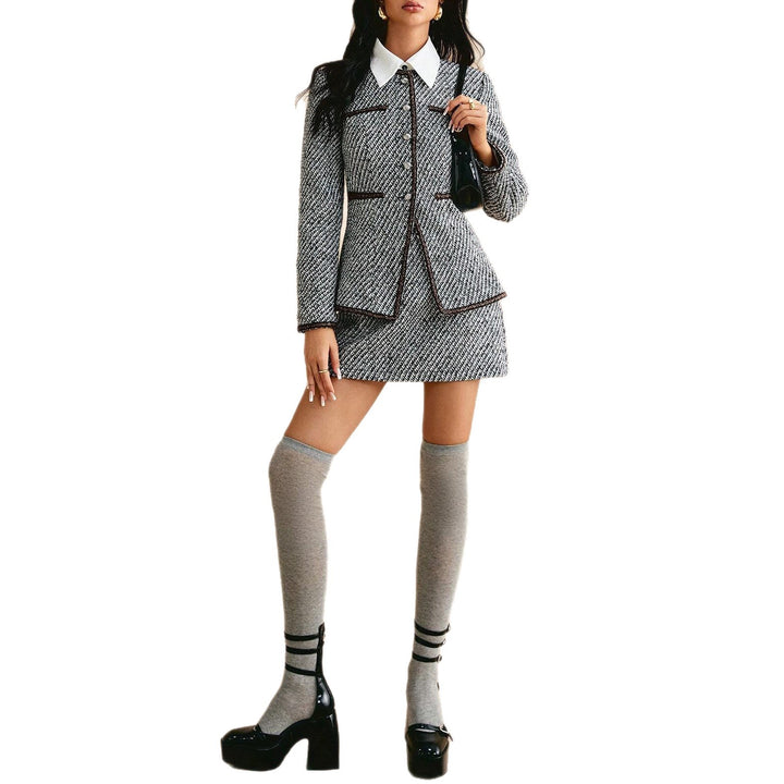 Damer tweed Blazer med kjol Mirla-Eva Jonsson