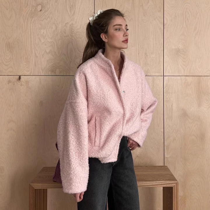 Damer ulljacka i modern teddy-stil Eva Jonsson-Eva Jonsson