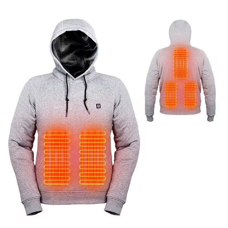 Damer uppvärmda hoodie Mirla-Eva Jonsson