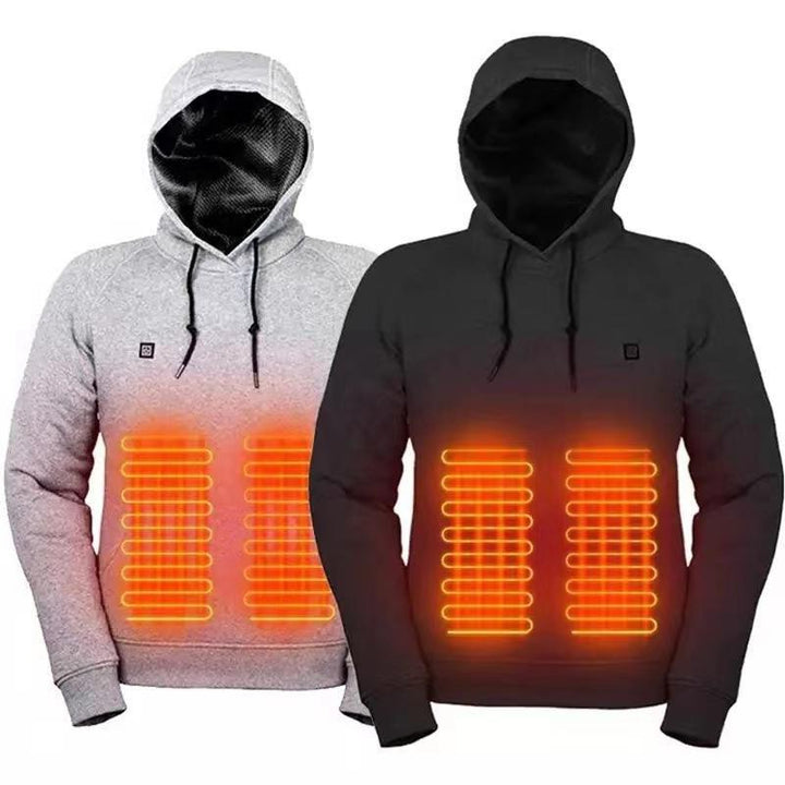 Damer uppvärmda hoodie Mirla-Eva Jonsson