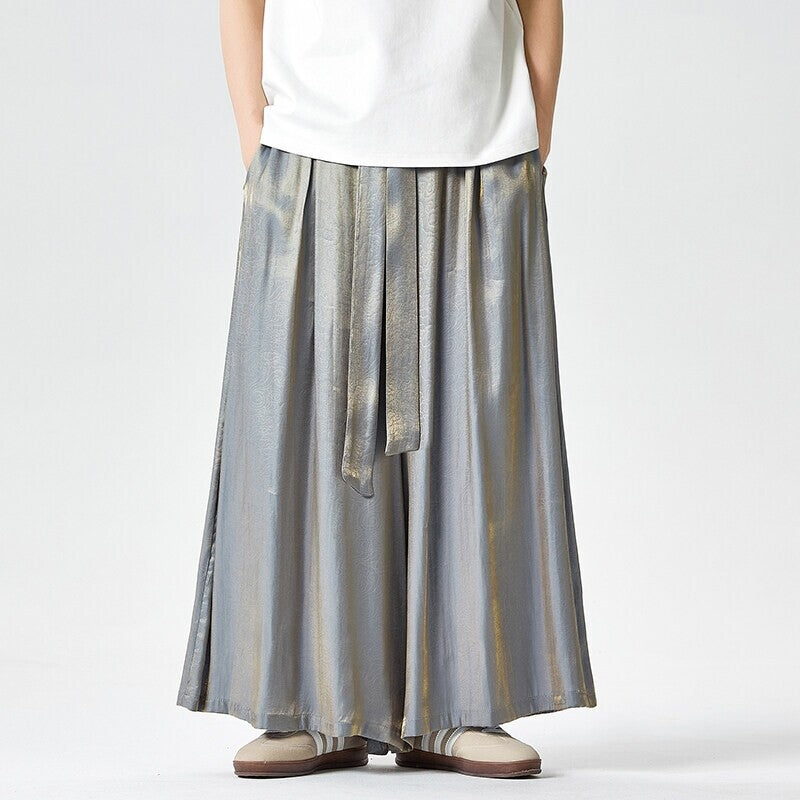 Damer utsvängd plissébyxa Mirla-Eva Jonsson
