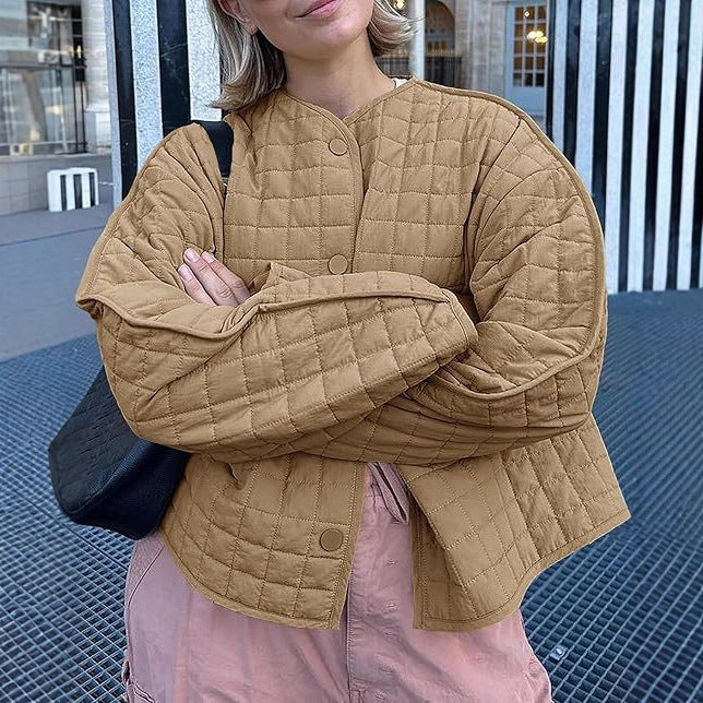 Damer vadderad moderiktig lättjacka Mirla-Eva Jonsson