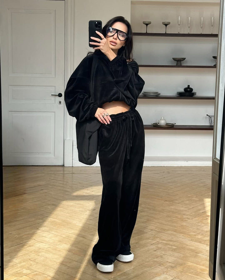 Damer välbefinnande jumpsuit med praktiska fickor och genomgående dragkedja Mirla-Eva Jonsson