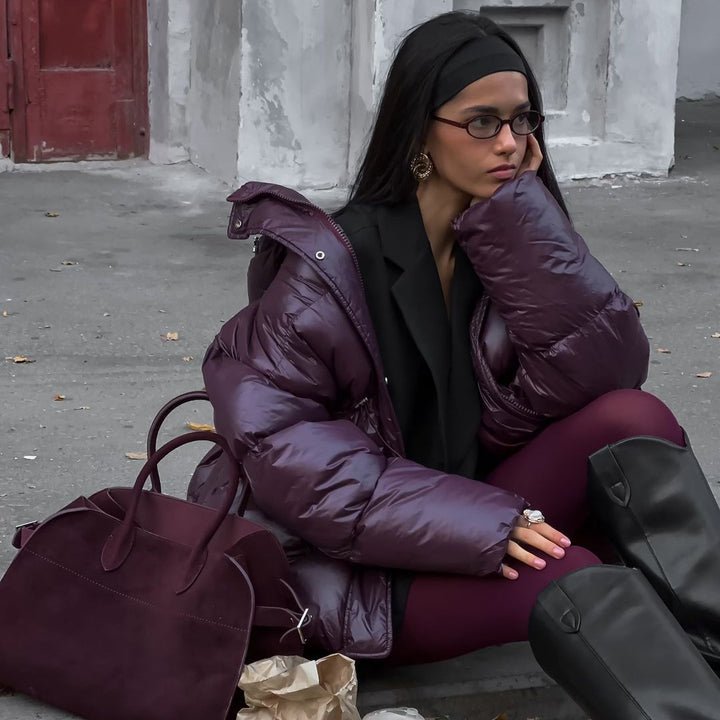 Damer varm quiltad jacka Mirla-Eva Jonsson