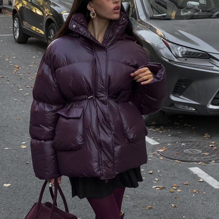 Damer varm quiltad jacka Mirla-Eva Jonsson