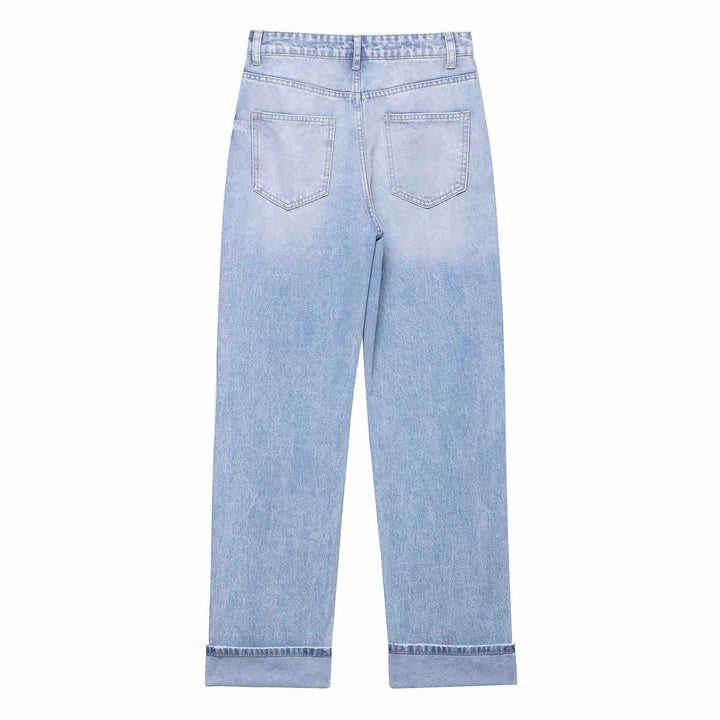 Damer vid High-Waist Jeans Eva Jonsson-Eva Jonsson