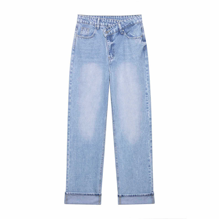 Damer vid High-Waist Jeans Eva Jonsson-Eva Jonsson