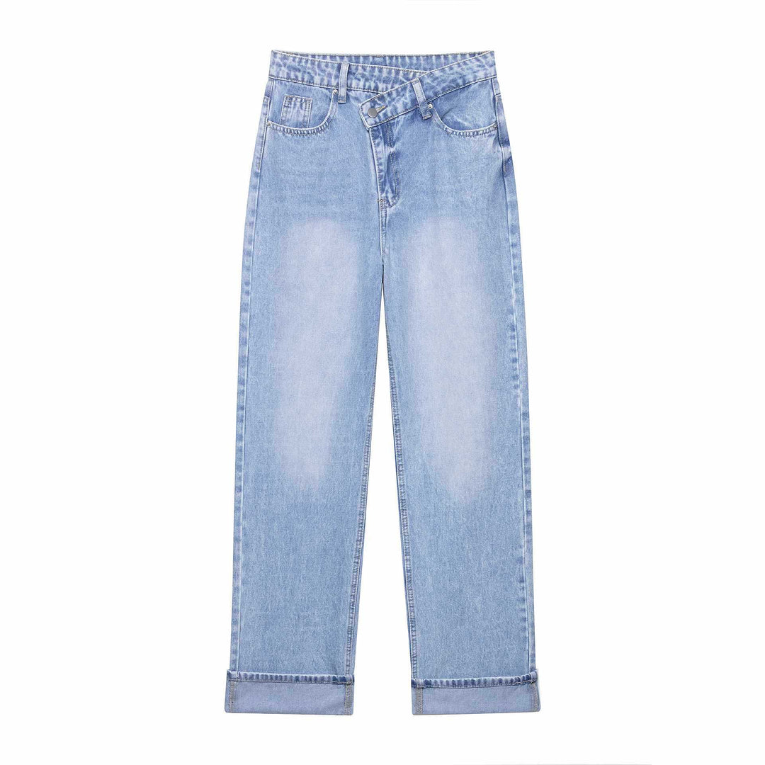 Damer vid High-Waist Jeans Eva Jonsson-Eva Jonsson