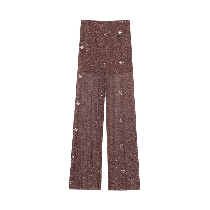 Damer vida Palazzo-byxor med elegant broderidesign Mirla-Eva Jonsson