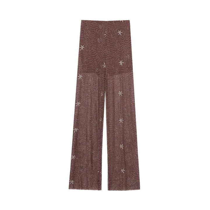 Damer vida Palazzo-byxor med elegant broderidesign Mirla-Eva Jonsson