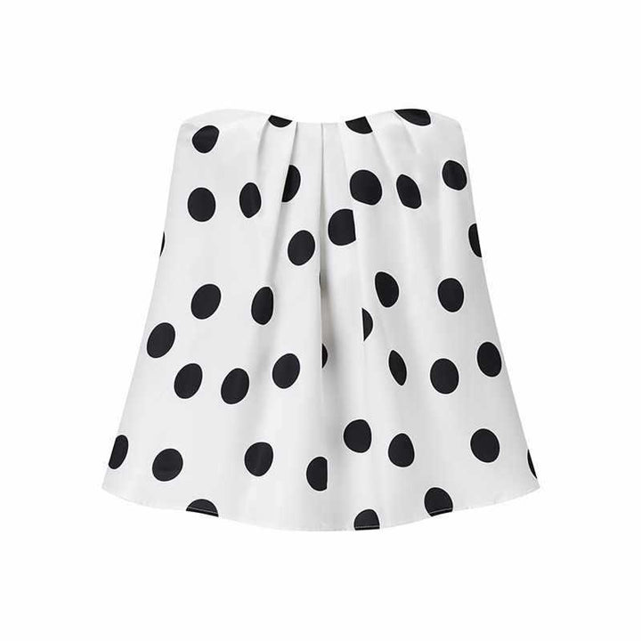 Damer vida Palazzo-byxor med polka Dots design Mirla-Eva Jonsson