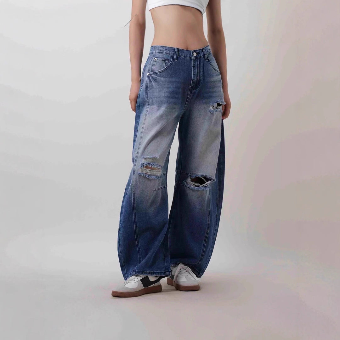 Damer vida förstörda jeans Mirla-Eva Jonsson