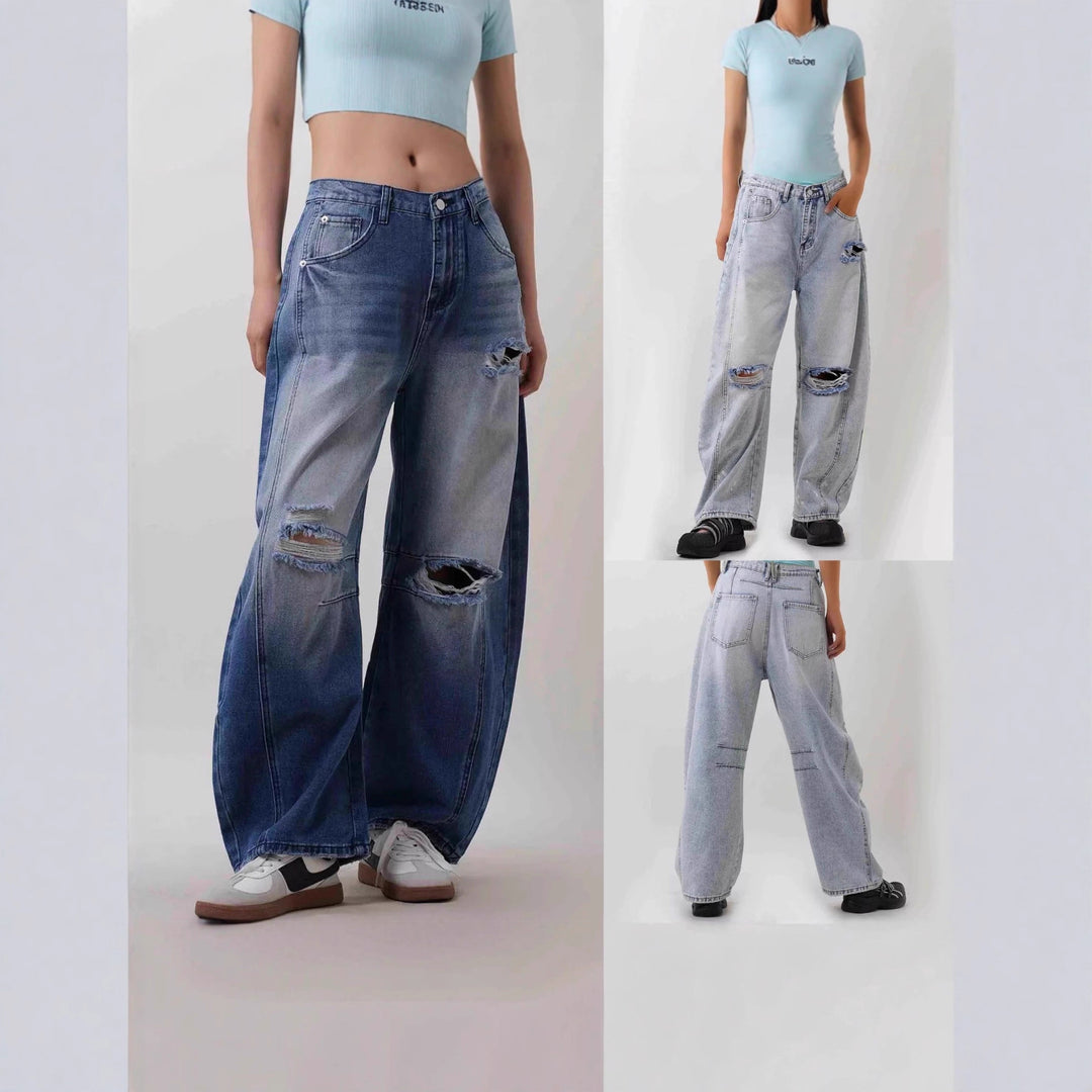 Damer vida förstörda jeans Mirla-Eva Jonsson