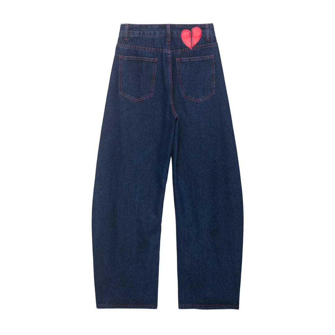 Damer vida jeans i avslappnad passform Mirla-Eva Jonsson