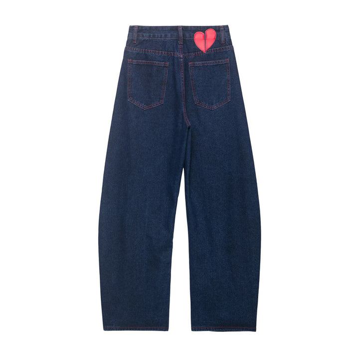 Damer vida jeans i avslappnad passform Mirla-Eva Jonsson