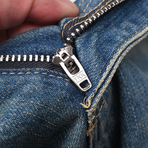 Damer vida jeans med utstickande design Mirla-Eva Jonsson