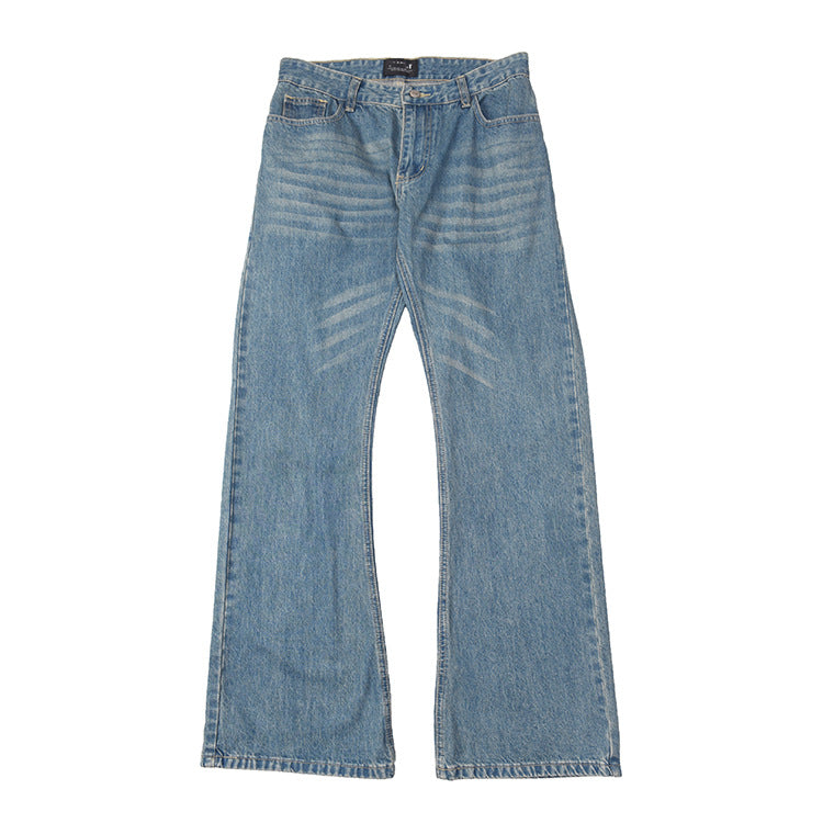 Damer vida jeans med utstickande design Mirla-Eva Jonsson