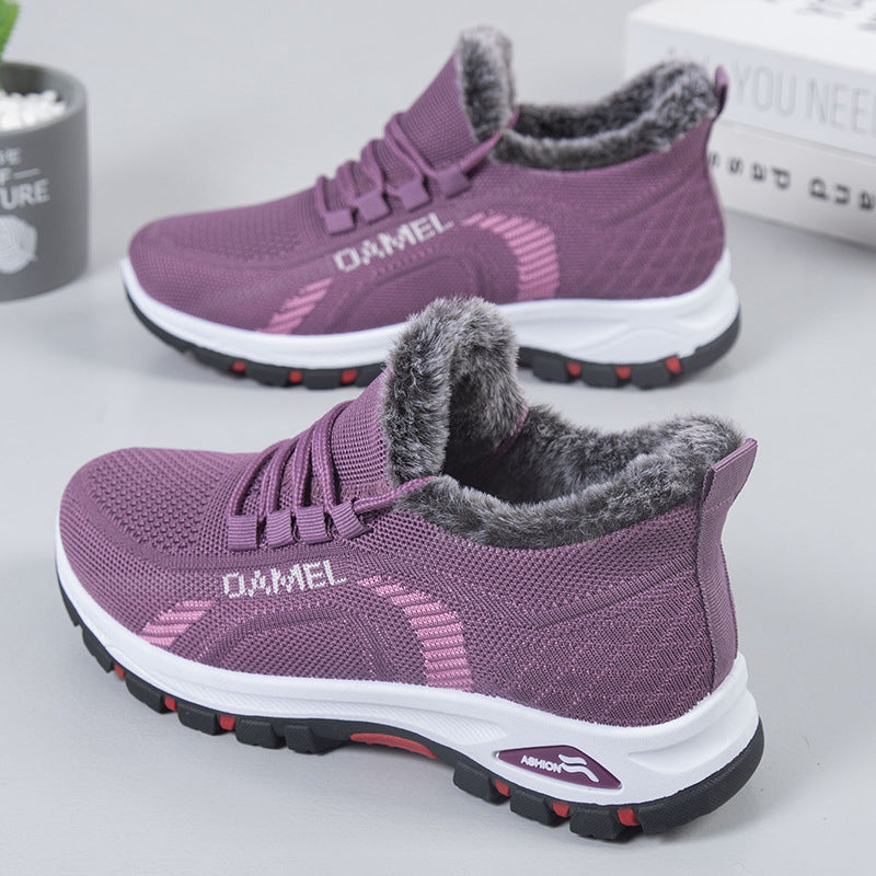 Damer vinterbeständiga och ventilerande sneakers med mysigt innerfoder Mirla-Eva Jonsson